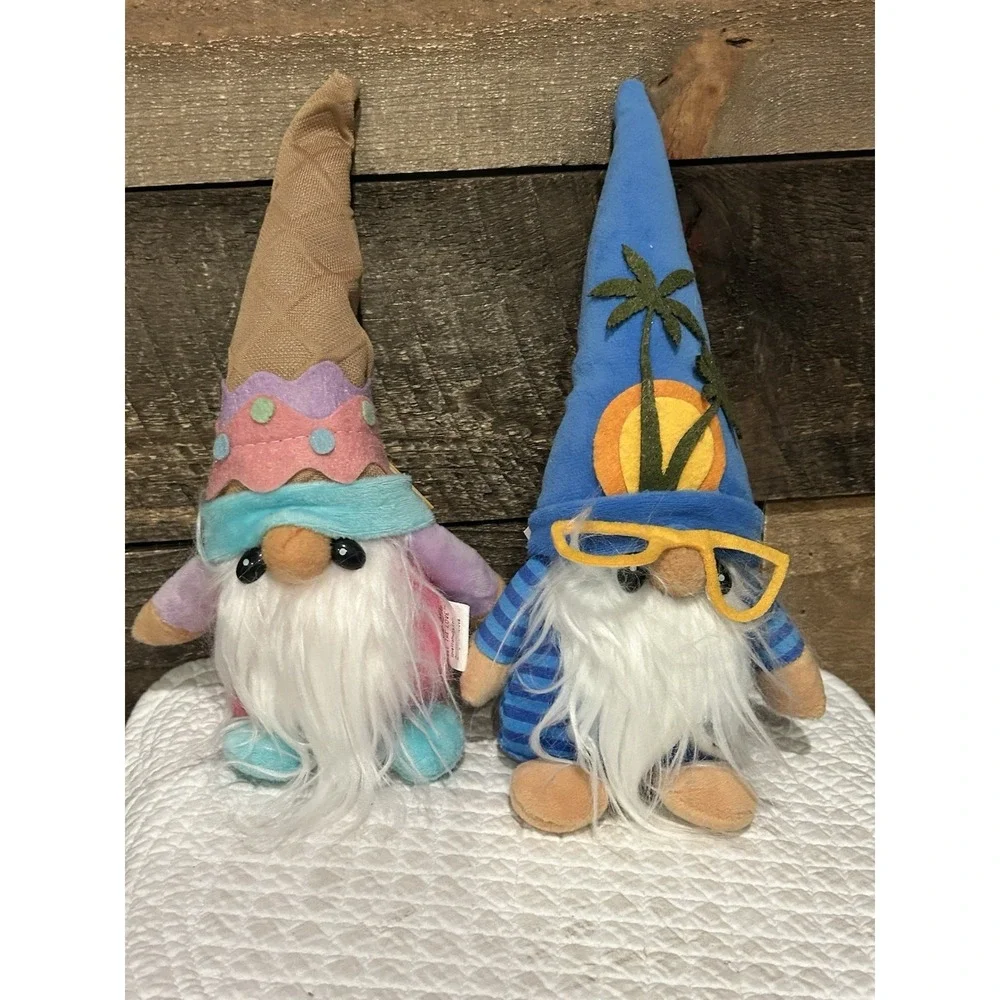 Beach Gnomes Ocean Decorative Decoration Ornaments For Festival New lot‎ of 2